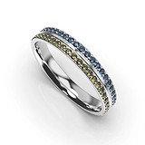 Женское золотое кольцо с бриллиантами, 1775512