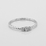 Золотое кольцо с бриллиантами, 1795736