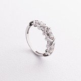 Женское золотое кольцо с куб. циркониями, 1795992