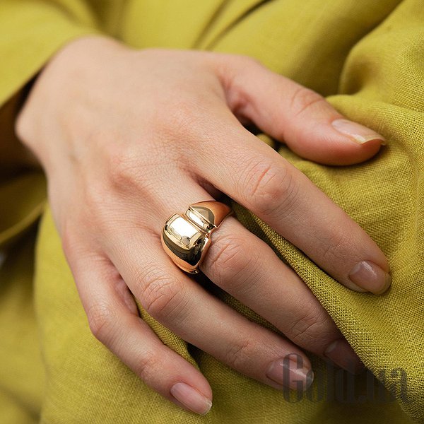 

Кольцо Украина, Женское золотое кольцо, 19.5