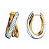 Pierre Cardin Срібні сережки з позолотою - фото 1