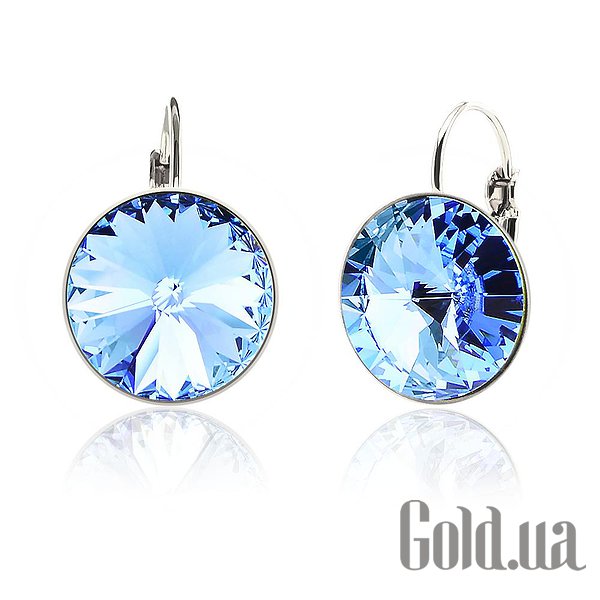 

Серьги Kobi, Стальной, Серьги с кристаллами Swarovski