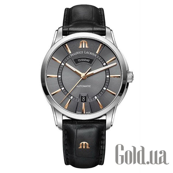 Купить Maurice Lacroix Мужские часы Pontos Day Date PT6358-SS001-331-1