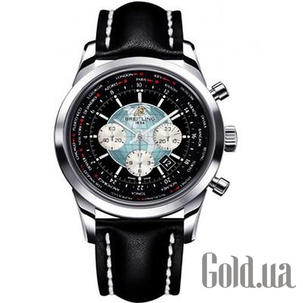 

Швейцарские часы Breitling, Мужские часы Transocean Chronograph Unitime Pilot AB0510U4/BB62/442X