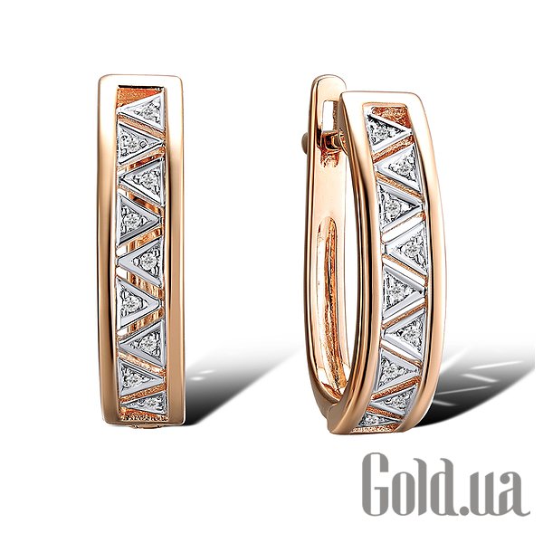 

Серьги Lurie Jewelry, Золотые серьги с бриллиантами