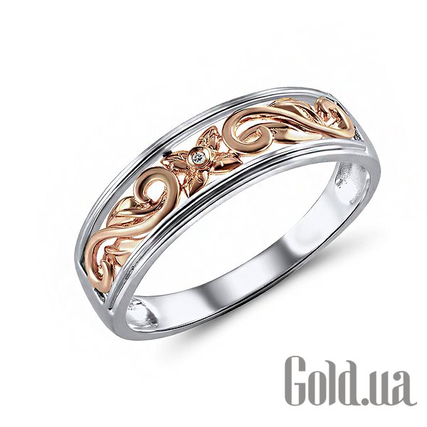 

Кольцо Lurie Jewelry, Женское золотое кольцо с бриллиантом, 21.5