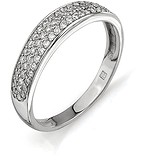 Золотое обручальное кольцо с бриллиантами, 1612441
