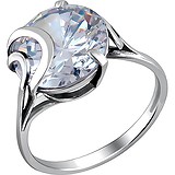 Серебряное кольцо с куб. цирконием, 1614489