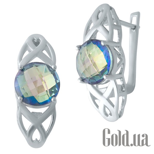 

Серьги Fresh Jewelry, Серебряные серьги с топазами