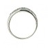Женское серебряное кольцо с изумрудами и бриллиантами - фото 2