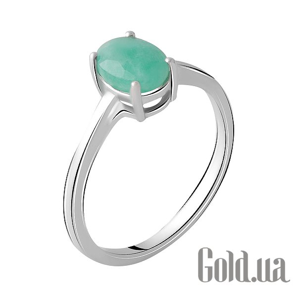 

Женские кольца Fresh Jewelry, Женское серебряное кольцо с изумрудом, 18