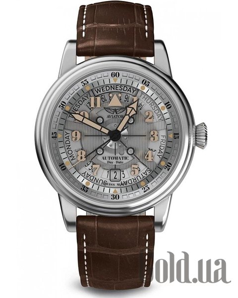 Купить Aviator Мужские часы Douglas day date Meca-41 Automatic V.3.36.0.286.4