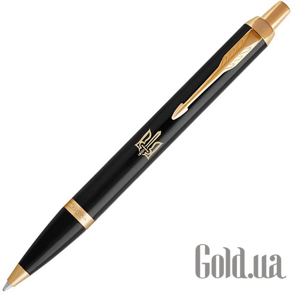 Ручка Parker Кулькова ручка IM 17 UKRAINE Black GT BP Тризуб ОУН 22032_T030y
