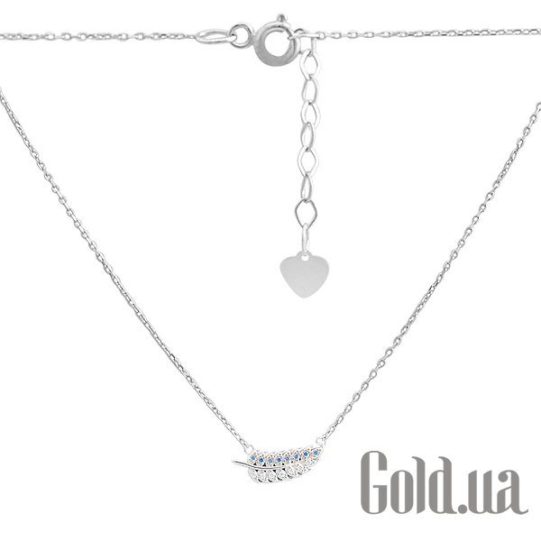 

Женские колье Fresh Jewelry, Серебряное колье с куб. циркониями, 45