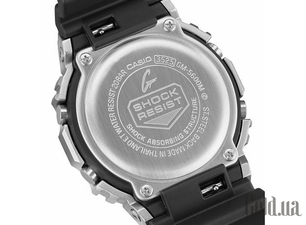 Casio Чоловічий годинник GM-5600M-1ER GM-5600M-1ER – зображення 3