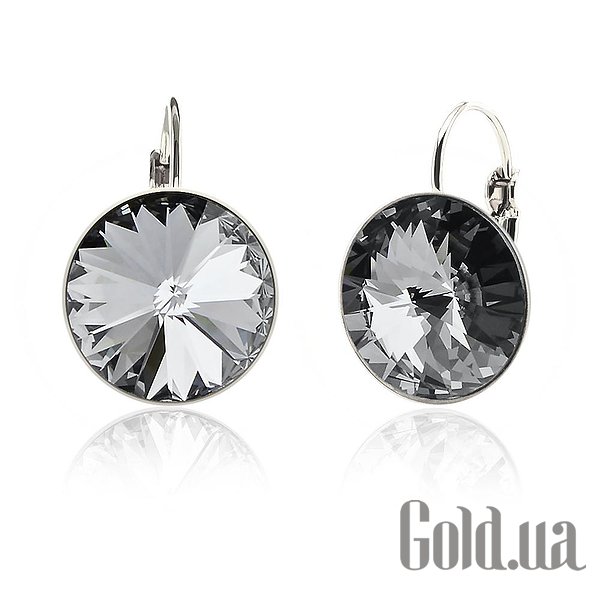 

Серьги Kobi, Стальной, Серьги с кристаллами Swarovski