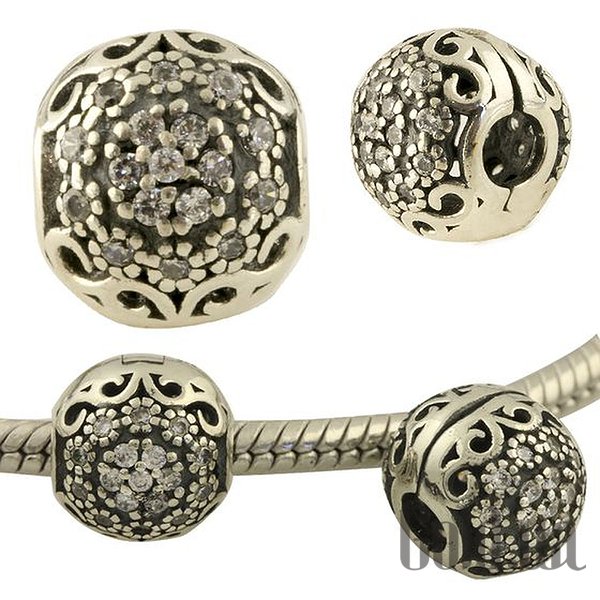 

Наборная подвеска Fresh Jewelry, Серебряная наборная подвеска с куб. циркониями
