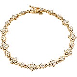 Женский золотой браслет с бриллиантами, 1554586