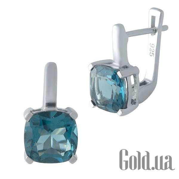 

Серьги Fresh Jewelry, Серебряные серьги с топазами