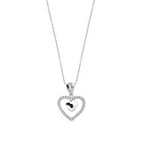 Кулон з ланцюжком з кристалами Swarovski, 1722010