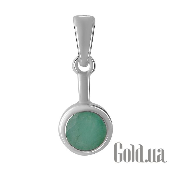 

Женские кулоны Fresh Jewelry, Серебряный кулон с изумрудом