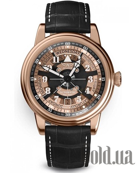Купить Aviator Мужские часы Douglas day date Meca-41 Automatic V.3.36.2.289.4