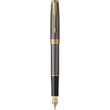 Parker Перьевая ручка SONNET 17 Grey Lacquer GT FP F 86 415, 1791386