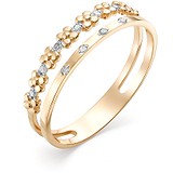 Женское золотое кольцо с бриллиантами, 1603483