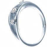 Женское золотое кольцо с бриллиантами, 1625755