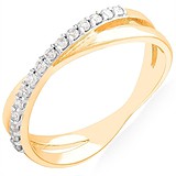 Женское золотое кольцо с бриллиантами, 1667227