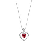 Кулон з ланцюжком з кристалами Swarovski, 1722011