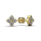 Золоті сережки з діамантами, 1768603