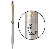 Parker Шариковая ручка Jotter 17 ZODIAC SS GT BP Черный Кролик 16032_Z204b, 1775771