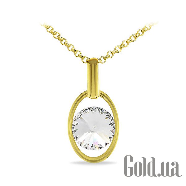 

Женские колье и кулоны Kobi, Золотой, Кулон с цепочкой с кристаллом Swarovski в позолоте