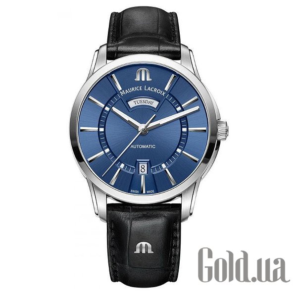 

Швейцарские часы Maurice Lacroix, Мужские часы Pontos Day Date PT6358-SS001-430-1