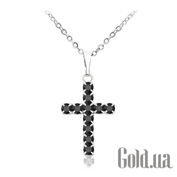 

Женские колье и кулоны Kobi, Стальной, Кулон с цепочкой с кристаллами Swarovski