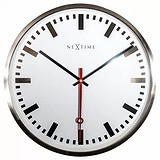 NeXtime Настінний годинник "Super Station Stripe" 3127st, 1695900