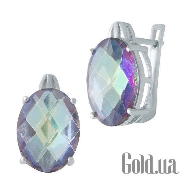 

Серьги Fresh Jewelry, Серебряные серьги с топазами