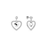 Сережки з кристалами Swarovski, 1722012