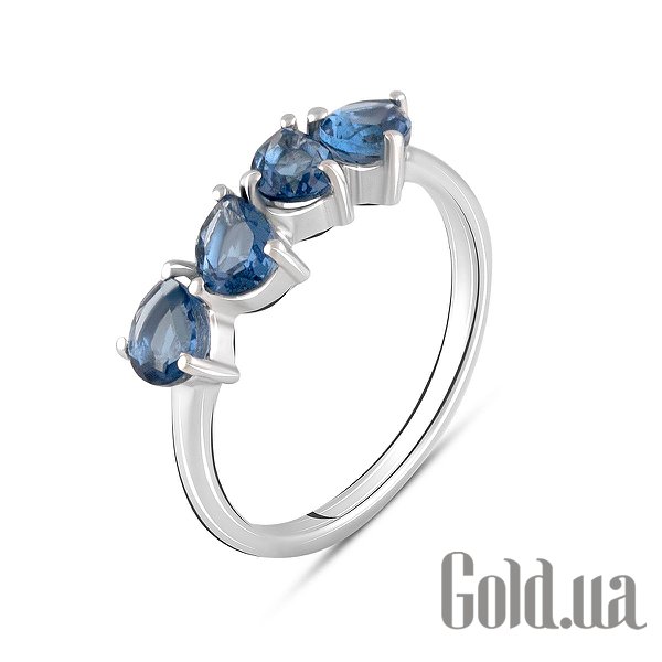 

Женские кольца Fresh Jewelry, Женское серебряное кольцо с синт. танзанитами, 17