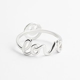 Женское серебряное кольцо (КК2/1028), фото