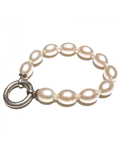 Thomas Sabo Женский серебряный браслет с культив. жемчугом A710-1-444