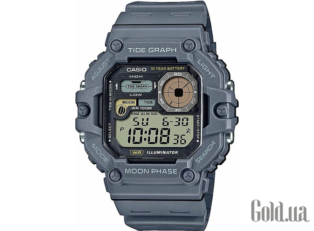 Casio Мужские часы WS-1700H-8A WS-1700H-8A