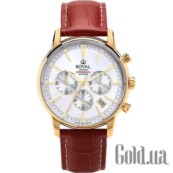 Купить Royal London Мужские часы Classic Chronograph 41396-03