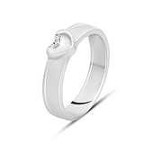 Заказать недорого Серебряное кольцо с куб. циркониями (2143741) стоимость 1602 грн. в Днепропетровске в интернет-магазине Gold.ua