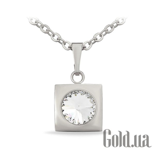

Женские колье и кулоны Kobi, Стальной, Кулон с цепочкой с кристаллом Swarovski