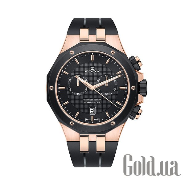 

Швейцарские часы Edox, Мужские часы Delfin 10110 357RNCA NIR