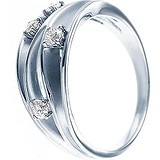 Женское золотое кольцо с бриллиантами, 1625758