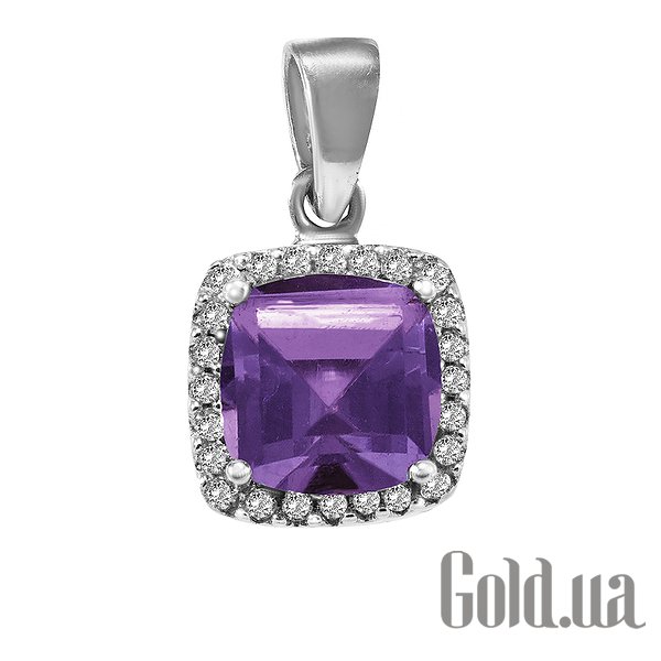 

Женские кулоны Lurie Jewelry, Серебряный кулон с куб. циркониями