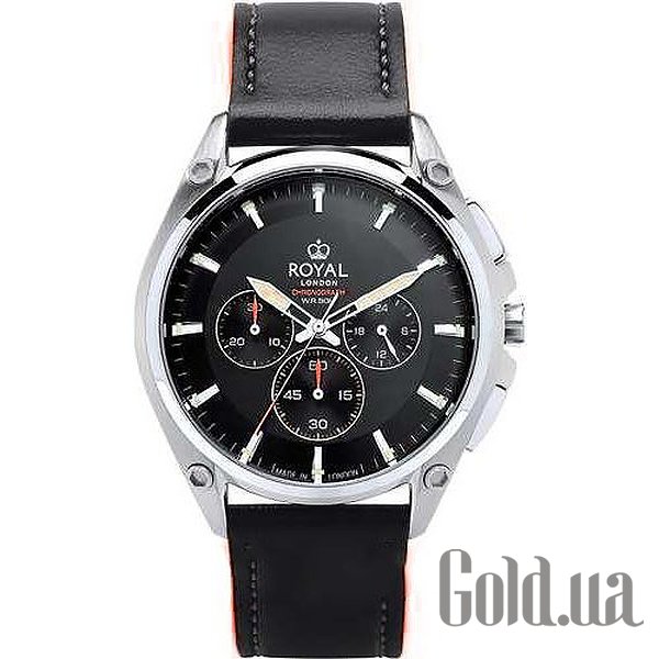 

Мужские часы Royal London, Мужские часы Classic Chronograph 41397-01